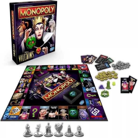 Monopoly®: Disney Villains Edition Board Game-New - Picture 7 of 8